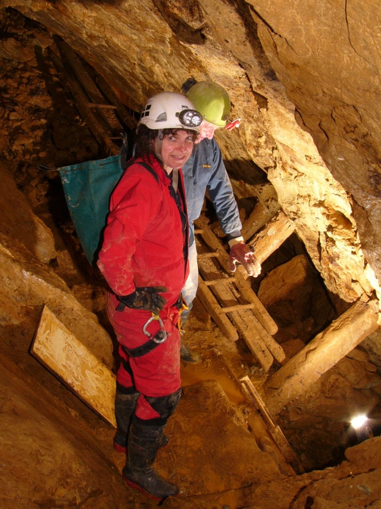 Exploring old mine workings