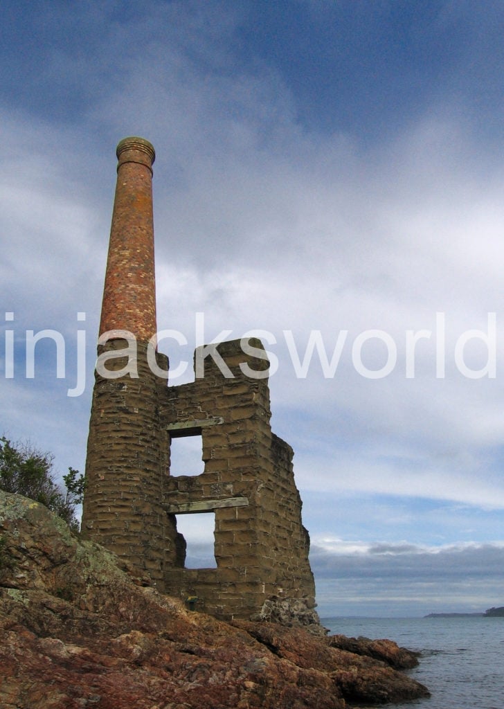 Whitaker's engine house, Kawau, New Zealand