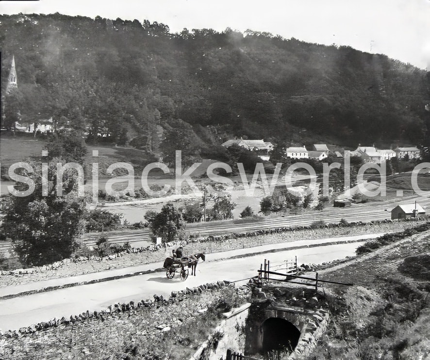 A tunnel on Hodgsons's Tramway near the village of Avoca