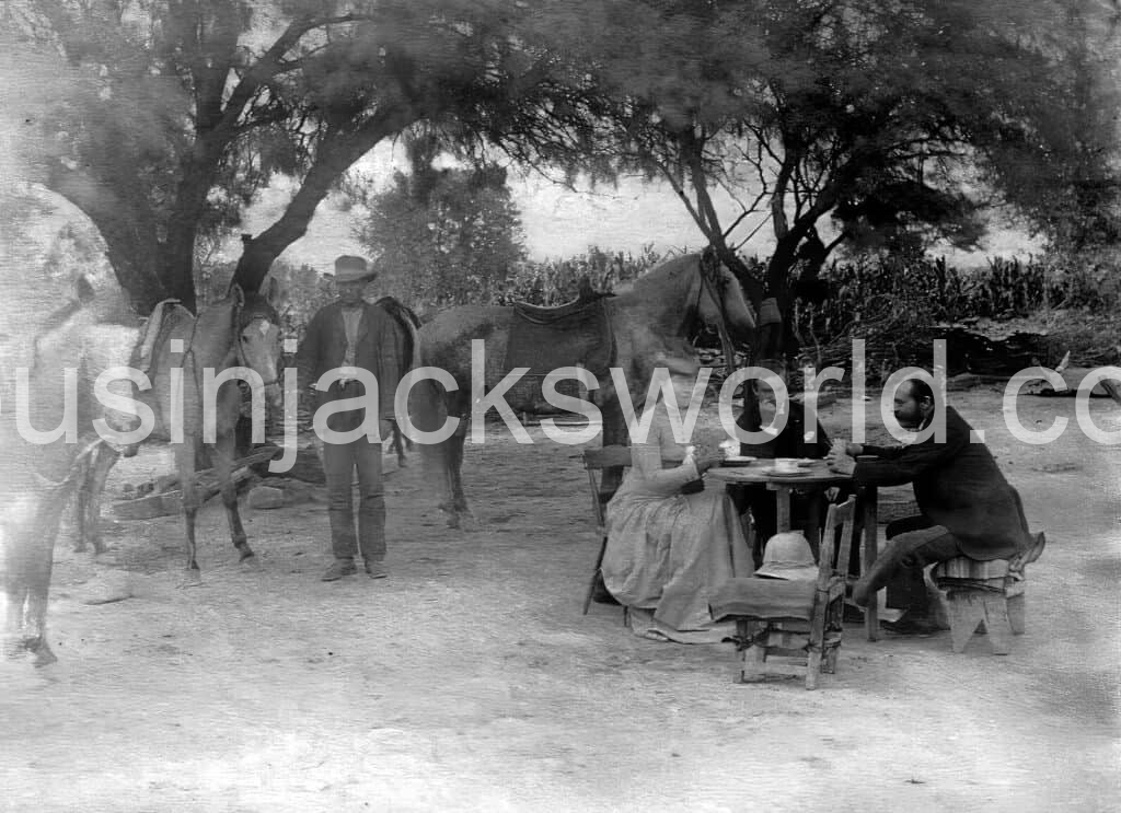 William Treloar and wife, Georgie, Chilecito, Argentina. Courtesy rosgodwin1 Ancestry.com