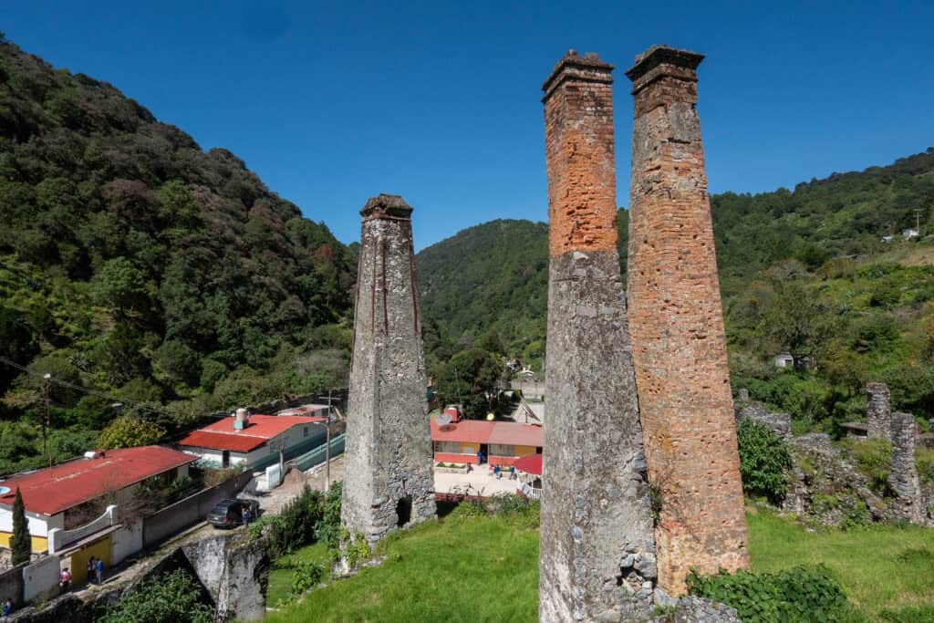 La Encarnacion ironworks near Zimapán